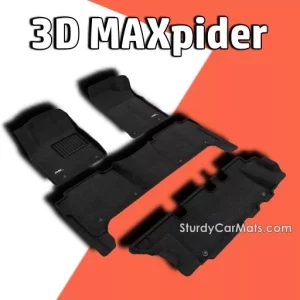 3D MAXpider Custom Fit Mats for Nissan Armada