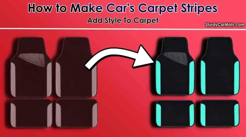 How to Make Car's Carpet Stripes