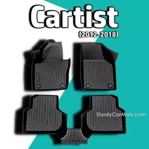 Cartist Floor Mats for Volkswagen Jetta 2012 to 2018