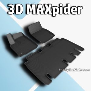 3D MAXpider Custom Fit Floor Mat for Tesla Model X 2022 to 2023