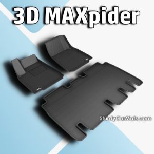 3D MAXpider Non-Skid Mats for Tesla Model X 5-Seater 2016 to 2021