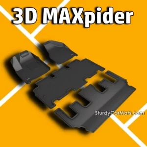 3D MAXpider Truly Reliable Floor Mat for 2018-2021 Chrysler Pacifica