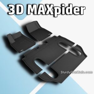 3D MAXpider Ultra-Protective Floor Mat for 2016-2021 Tesla Model X