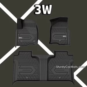 3W Truly Durable Car Mat for 2019-2023 GMC Sierra