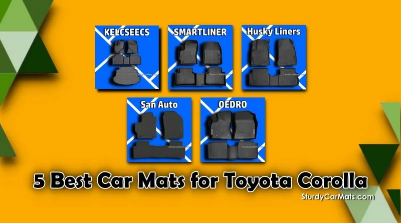 Best Car Mats for Toyota Corolla