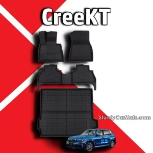 CreeKT BMW X5 Floor Mats 2019 to 2024