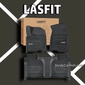 LASFIT 100% Odourless Car Mat for 2019-2023 GMC Sierra