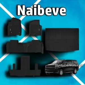 Naibeve Custom-Fit Car Mat for 2021-2023 Chevrolet Suburban