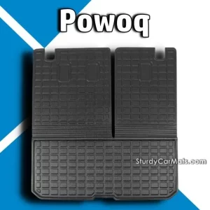 Powoq Truly Durable Honda Pilot Cargo Mat with Backrest Mat