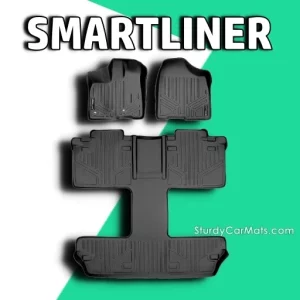 SMARTLINER Custom Fit Car Mats for 2013 to 2020 Toyota Sienna 7 Passenger Model