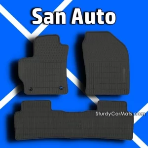 San Auto Car Rubber Floor Mat for Toyota Corolla