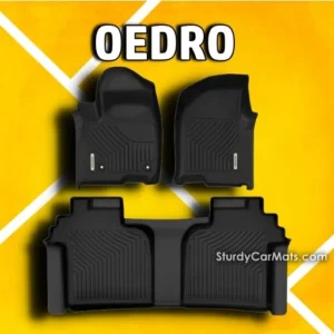 OEDRO Floor Mats Compatible for Chevrolet Silverado 1500