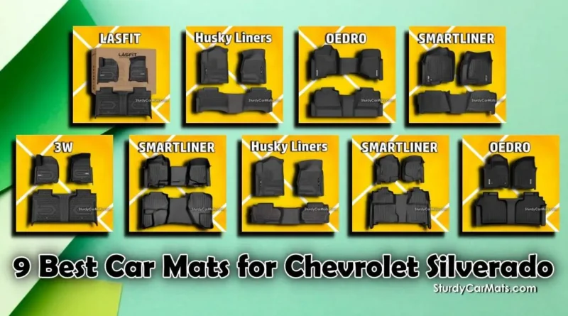 Best Car Mats for Chevrolet Silverado, Best Chevrolet Silverado Floor Mats, Best Floor Mats for Chevrolet Silverado